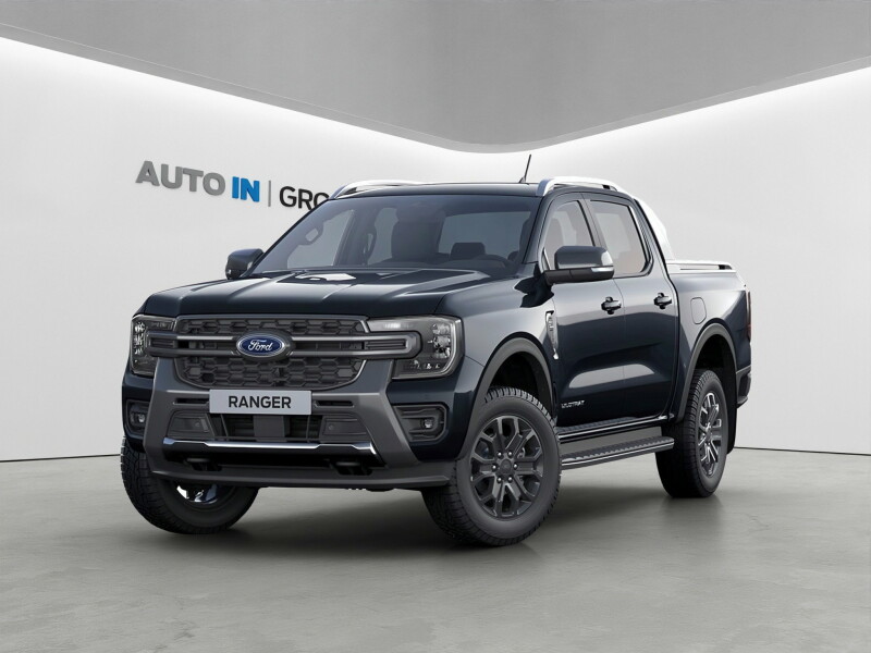 Ford Ranger Wildtrak, Double Cab, 2,3 EcoBoost Hybrid, černá Agate