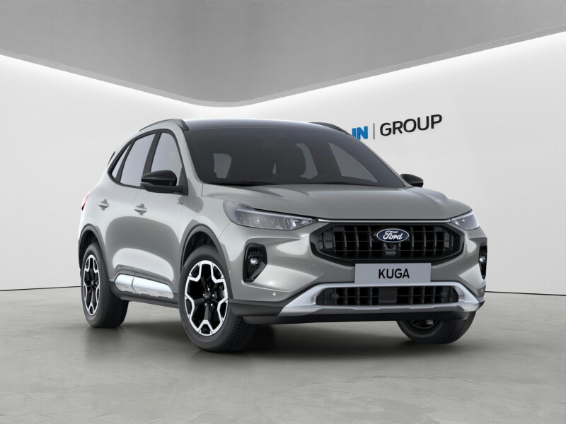 Ford Kuga Active X, 2,5 HEV, 134 kW, automat, AWD, stříbrná SOLAR