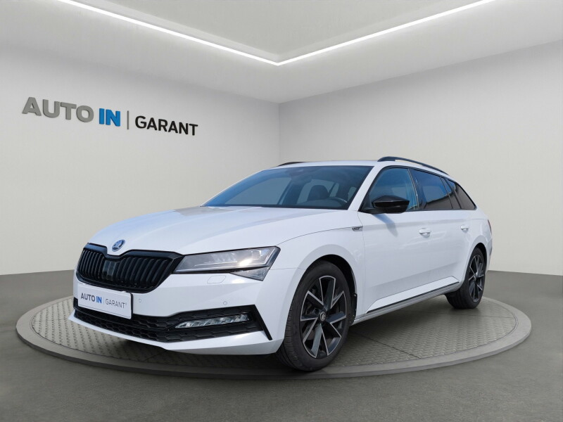 Škoda Superb SportLine 2.0 TDI 110kW DSG, ČR, Tažné