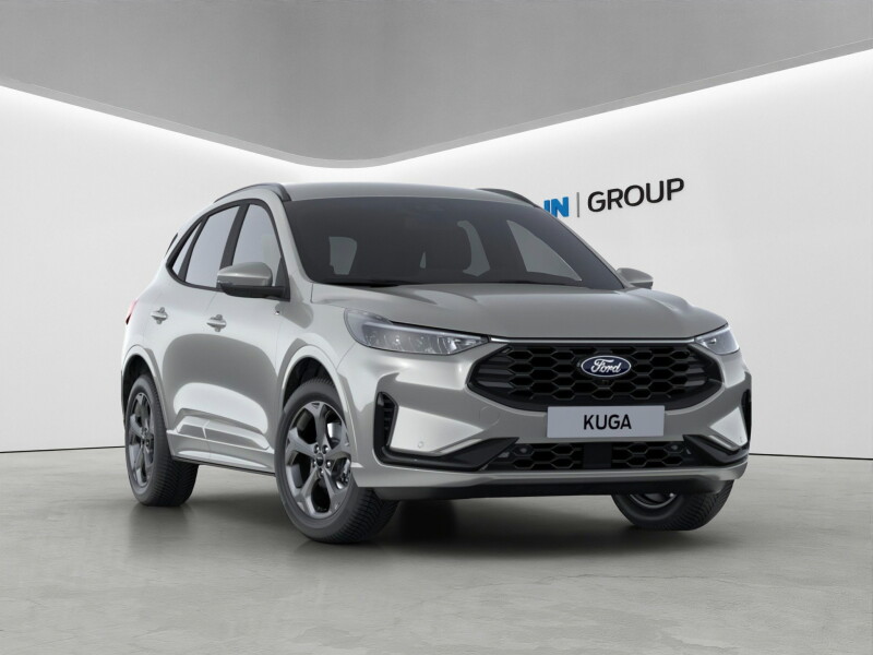 Ford Kuga ST-Line X, 2,5 HEV, 134 kW, automat, AWD, stříbrná SOLAR